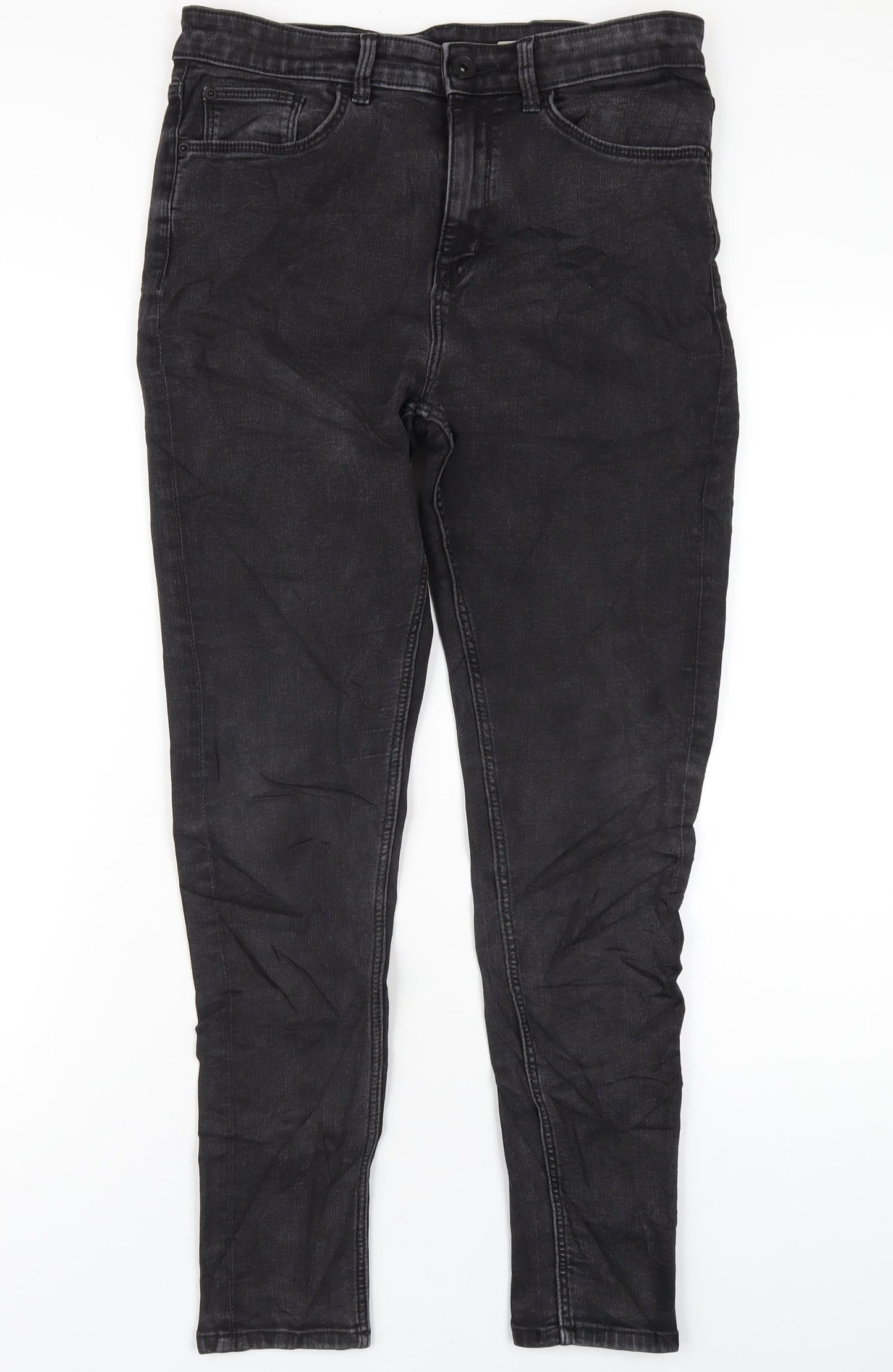 Womens UK Size 12 Marks and Spencer Regular Fit Skinny Black Jeans