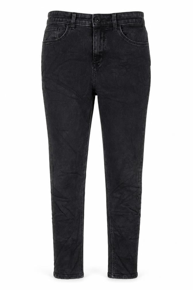 Marks & Spencer Womens Black Cotton Skinny Jeans Size 12 L29 in Regular Zip