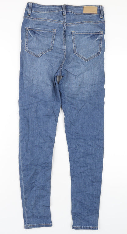 Womens UK Size 8 Marks and Spencer Regular Fit Skinny Blue Jeans