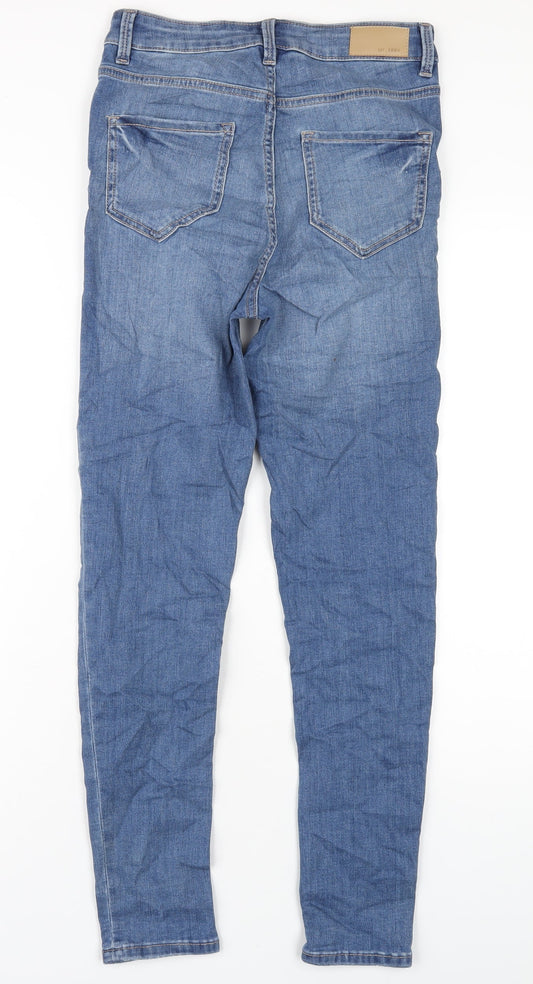 Womens UK Size 8 Marks and Spencer Regular Fit Skinny Blue Jeans