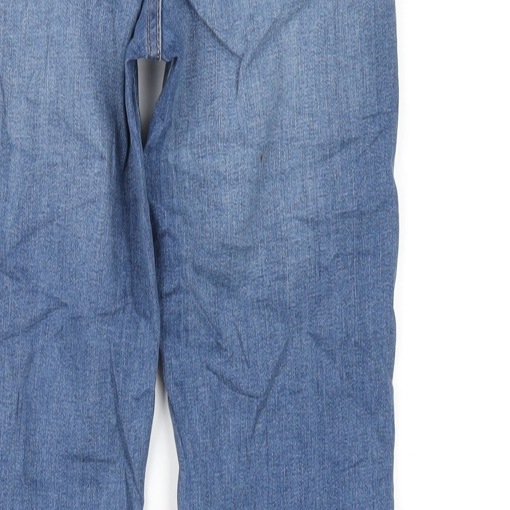Womens UK Size 8 Marks and Spencer Regular Fit Skinny Blue Jeans