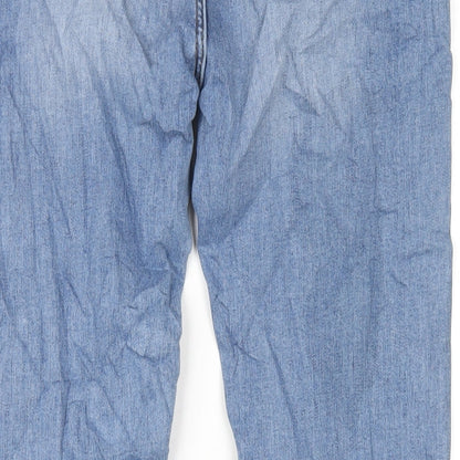 Womens UK Size 12 Marks and Spencer Regular Fit Skinny Blue Jeans