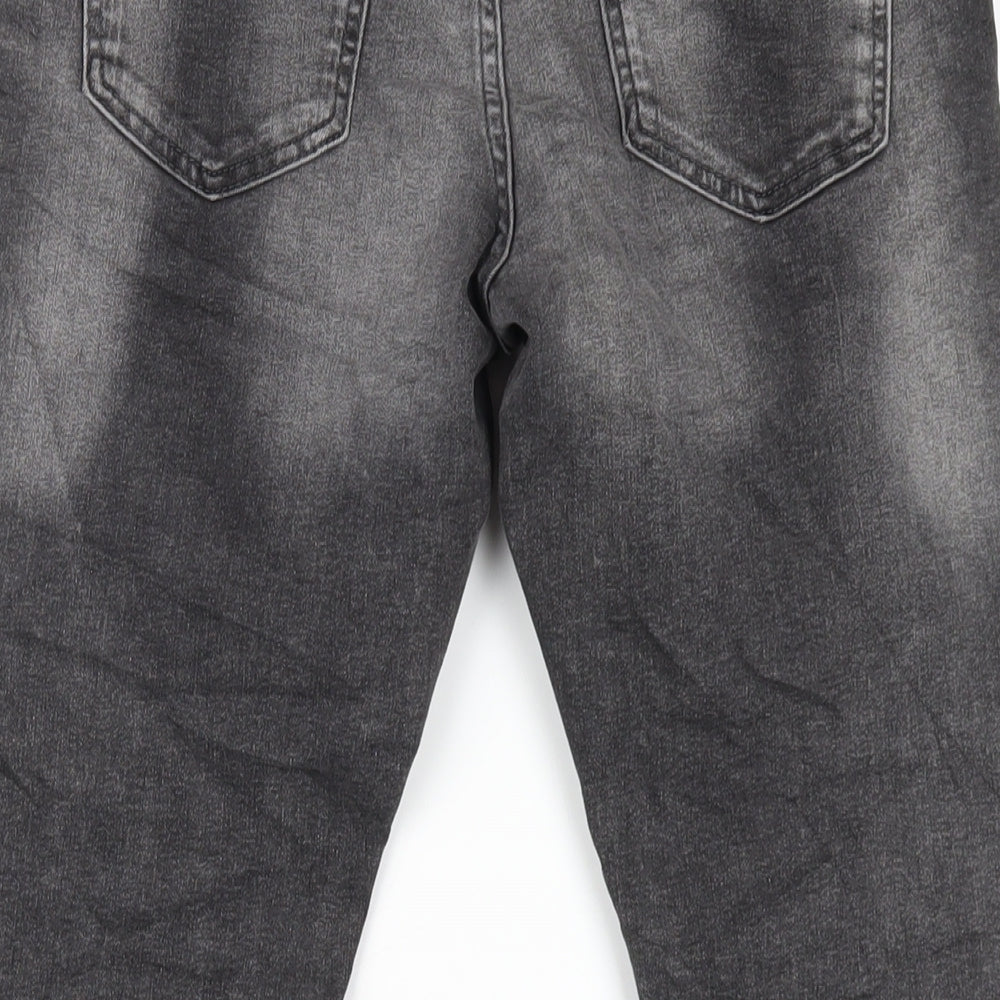 Womens UK Size 10 Marks and Spencer Regular Fit Skinny Grey Jeans