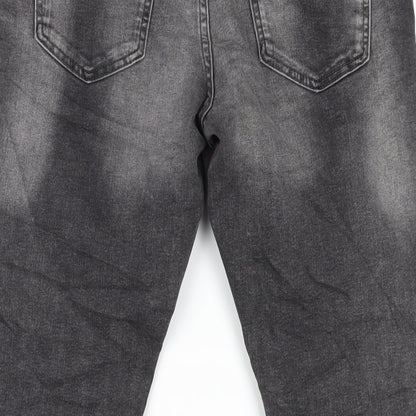 Womens UK Size 10 Marks and Spencer Regular Fit Skinny Grey Jeans