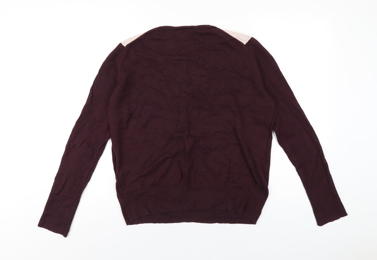 Womens UK Size L Gap Purple Pullover Jumper