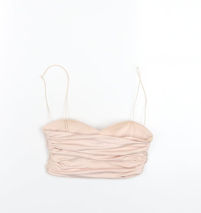 Womens UK Size 6 Oh Polly Pink Camisole T-Shirt