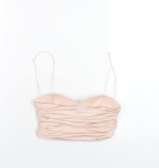Womens UK Size 6 Oh Polly Pink Camisole T-Shirt