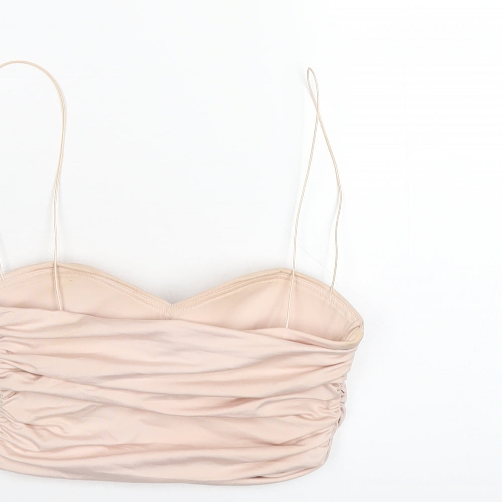 Womens UK Size 6 Oh Polly Pink Camisole T-Shirt