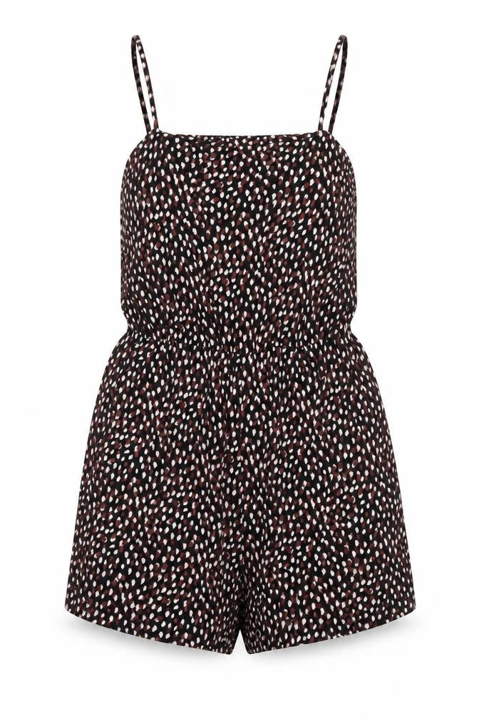 Womens UK Size S H&M One-Piece Black Playsuit