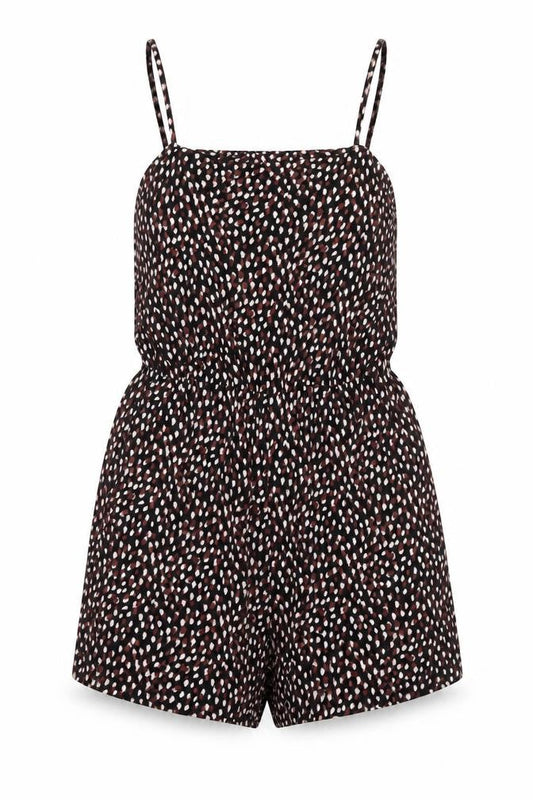 Womens UK Size S H&M One-Piece Black Playsuit