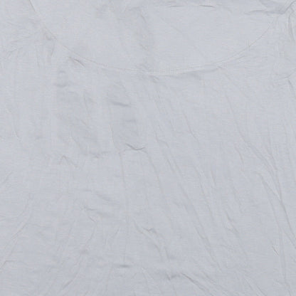 Womens UK Size 16 RJR.John Rocha Grey Basic T-Shirt