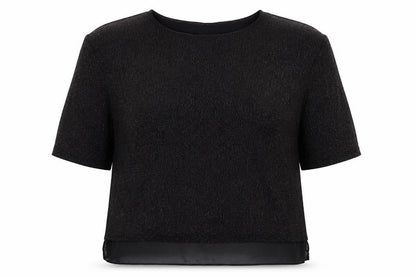 Womens UK Size L Wallis Black Basic Blouse