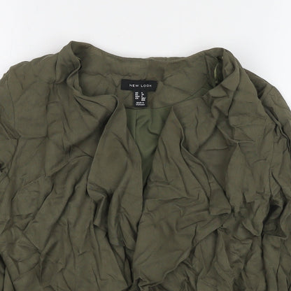 New Look Womens Green Jacket Blazer Size 6