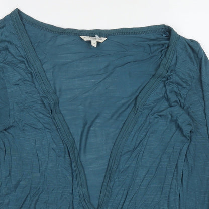 Womens UK Size 14 New Look Blue Kimono T-Shirt