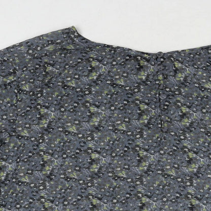 Womens UK Size 18 NEXT Grey Basic Blouse