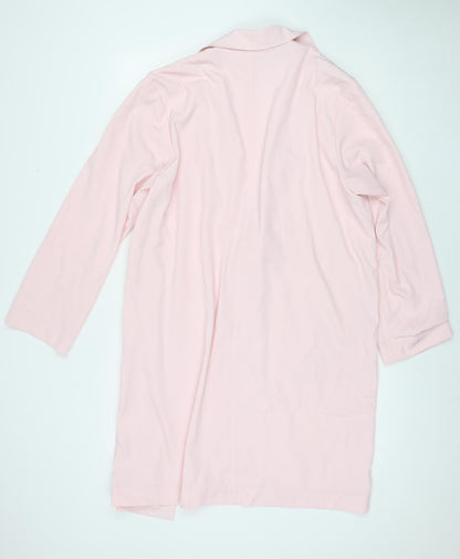 Hauber Womens Pink Jacket Size 14 Button