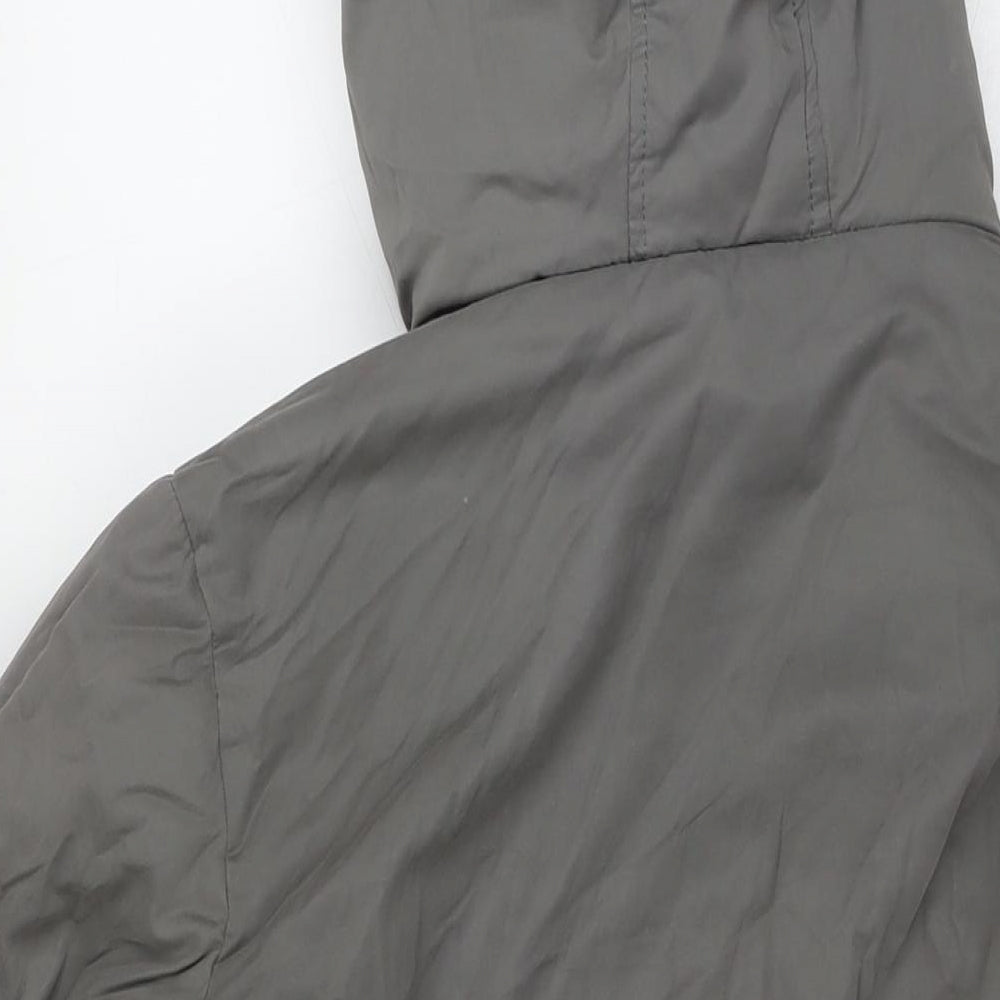 Womens UK Size 10 ASOS Grey Puffer Jacket