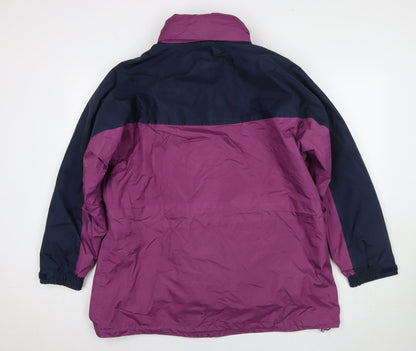 Womens UK Size 18 Casual Comfort Purple Jacket