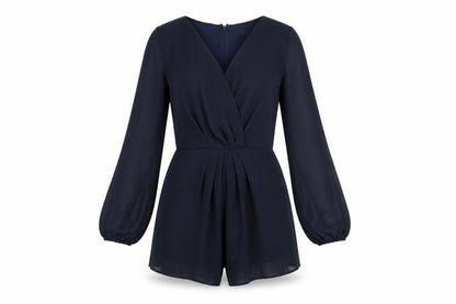 Womens UK Size 10 AX Paris One-Piece Blue Playsuit