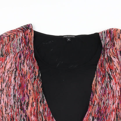 Womens UK Size 12 Marks and Spencer Black Basic Blouse