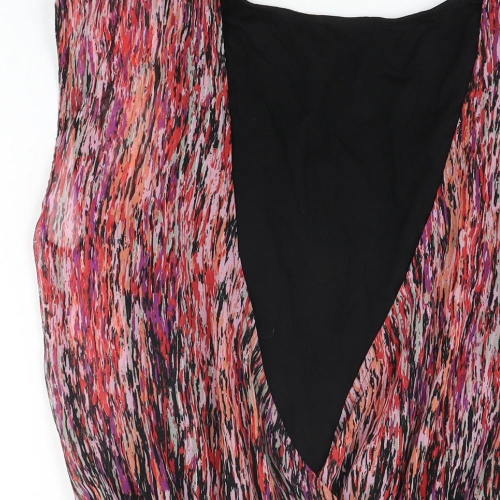 Womens UK Size 12 Marks and Spencer Black Basic Blouse