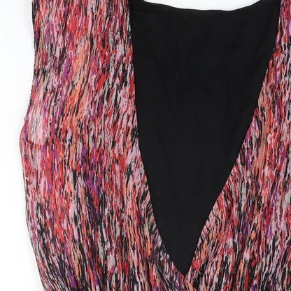 Womens UK Size 12 Marks and Spencer Black Basic Blouse