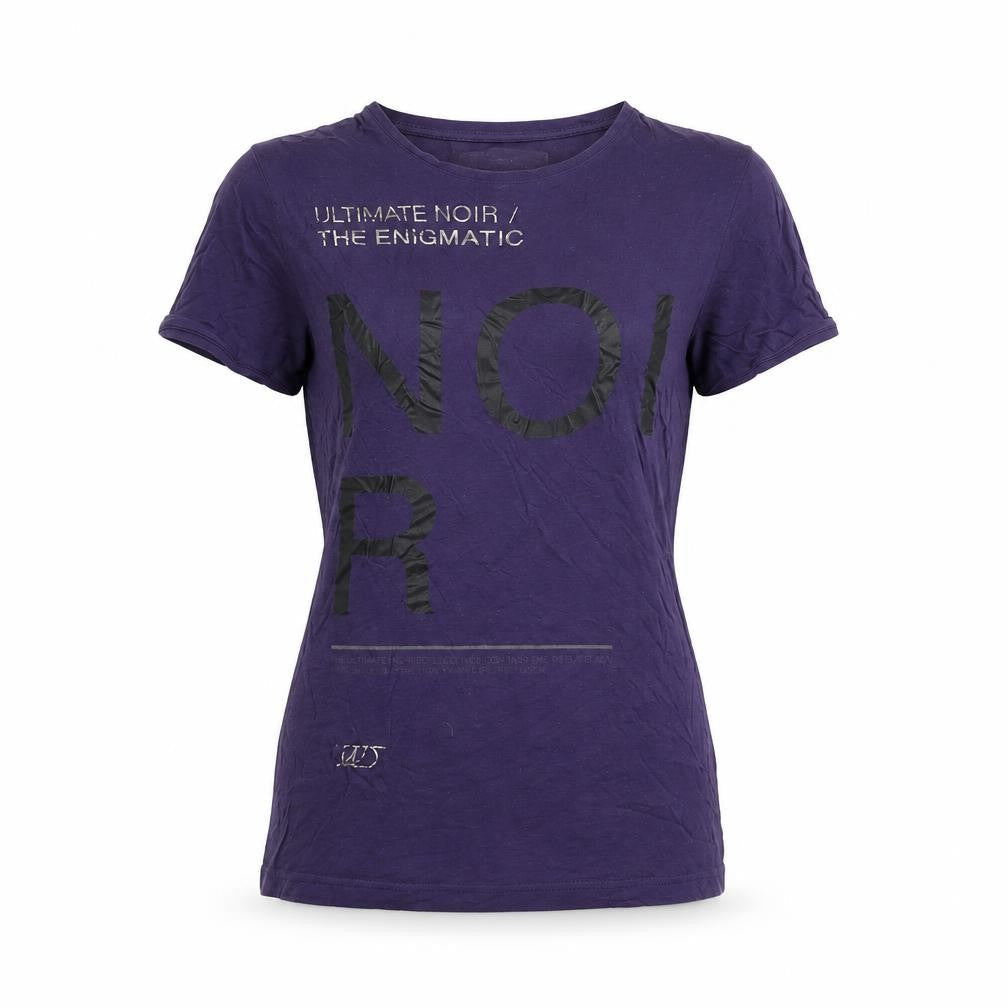 Womens UK Size S Zara Blue Basic T-Shirt