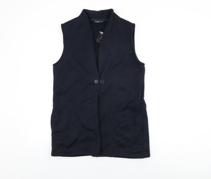 Womens UK Size 10 TIGI Blue Gilet