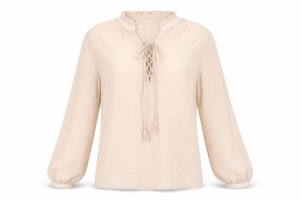 Womens UK Size L Mango Pink Basic Blouse