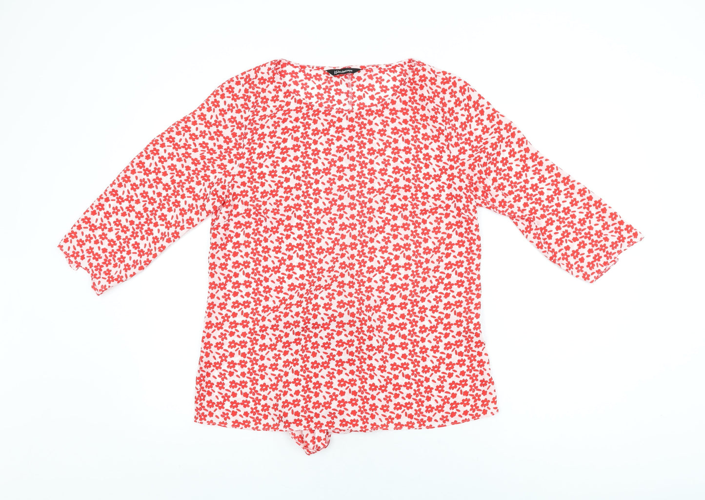 Womens UK Size 12 Kaleidoscope White Basic Blouse