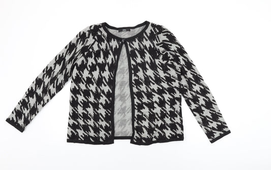 Womens UK Size 16 Marks and Spencer Grey Cardigan Jumper