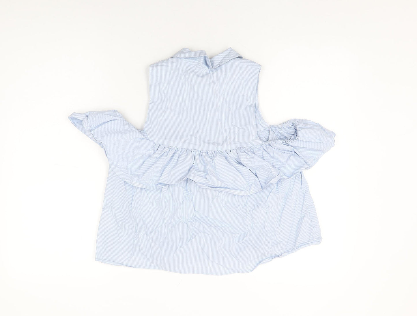 Womens UK Size M IVIVI Blue Basic T-Shirt