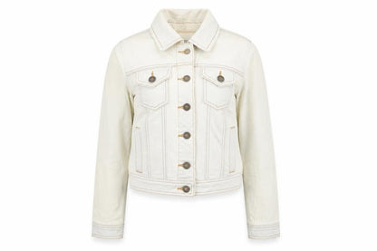 I Love H81 Womens Blue Jacket Size S Button