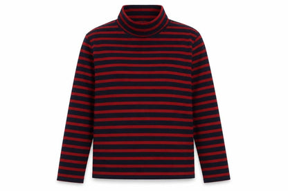 Uniqlo Womens Blue Striped Polyester Pullover Sweatshirt Size 12 Pullover
