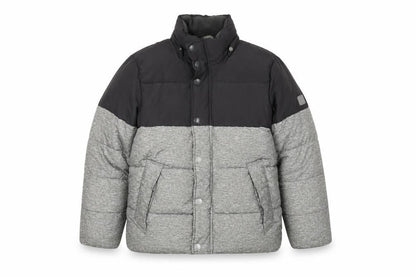 Front view of Gap boys’ grey jacket, size 8-9, years zip