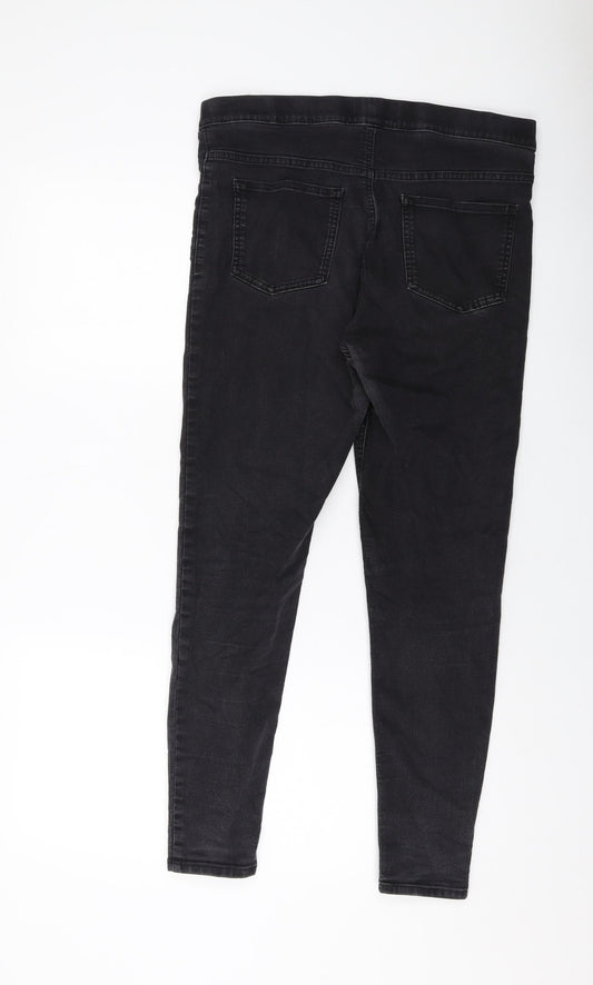 Womens UK Size 14 Marks and Spencer Regular Fit Jegging Grey Jeans