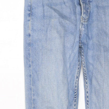 Mens UK Size 32 in Topman Regular Fit Skinny Blue Jeans