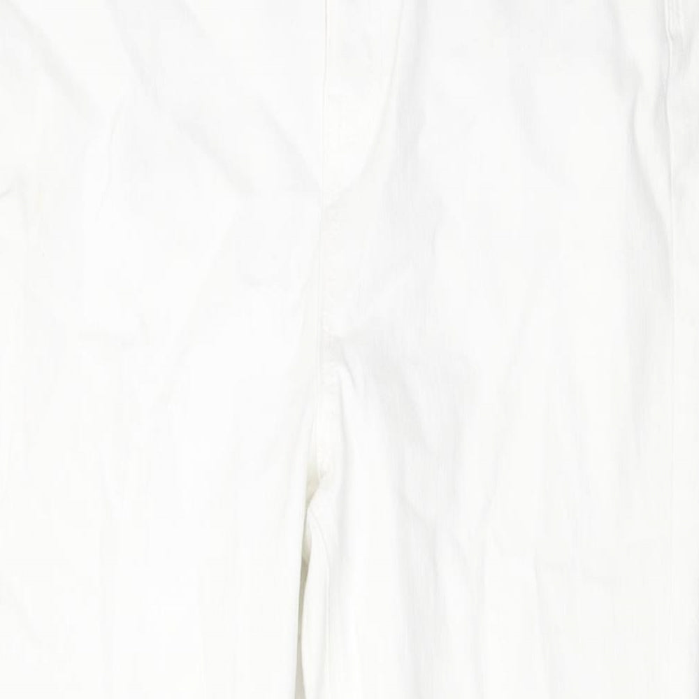 Womens UK Size 32 in Marks and Spencer Regular Fit Skinny Ivory Jeans