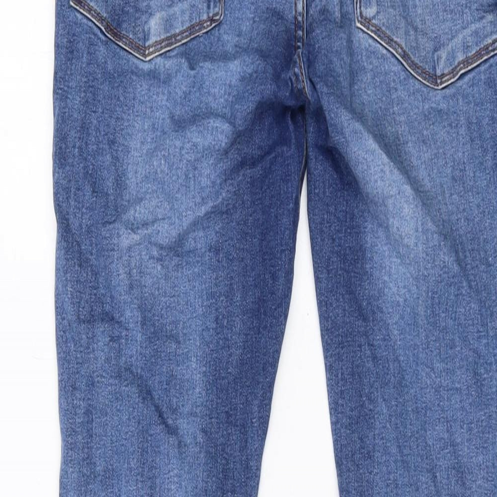 Denim & Co. Mens Blue Cotton Skinny Jeans Size 30 in L32 in Regular Button