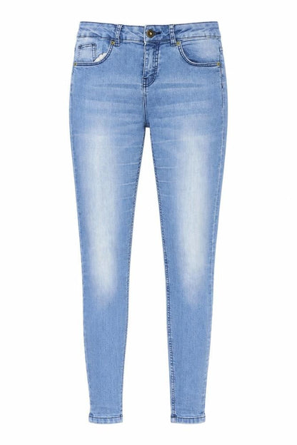 Womens UK Size 6 H&M Regular Fit Skinny Blue Jeans