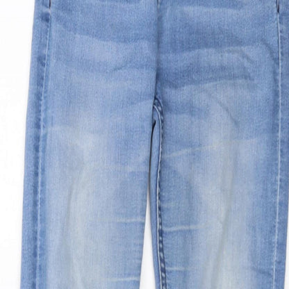 Womens UK Size 6 H&M Regular Fit Skinny Blue Jeans