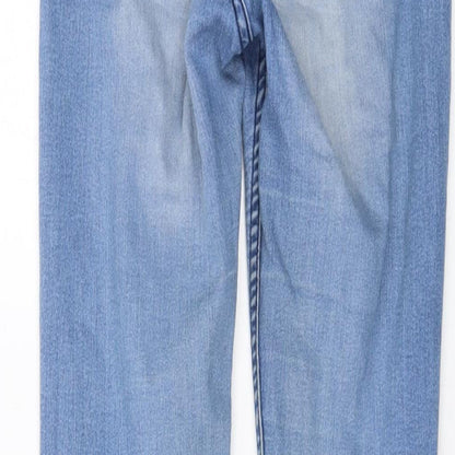 Womens UK Size 6 H&M Regular Fit Skinny Blue Jeans