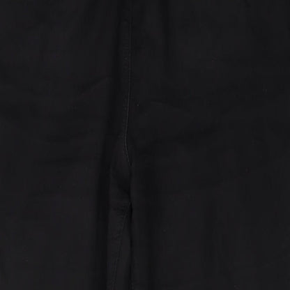 Tulchan Womens Black Cotton Jegging Jeans Size 16 L28 in Regular