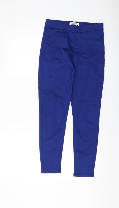 Womens UK Size 10 Marks and Spencer Regular Fit Jegging Blue Jeans