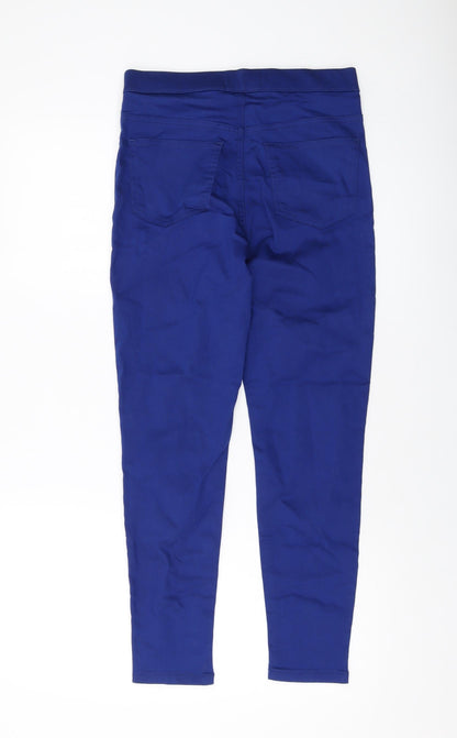 Womens UK Size 10 Marks and Spencer Regular Fit Jegging Blue Jeans