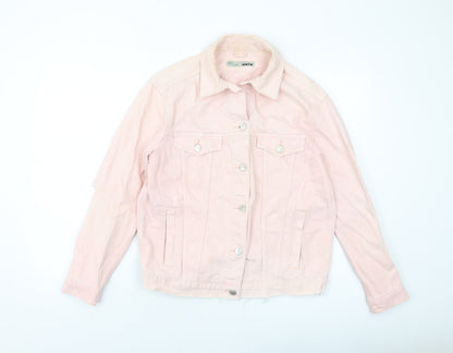 Womens UK Size 10 Topshop Pink Jacket