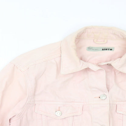 Womens UK Size 10 Topshop Pink Jacket