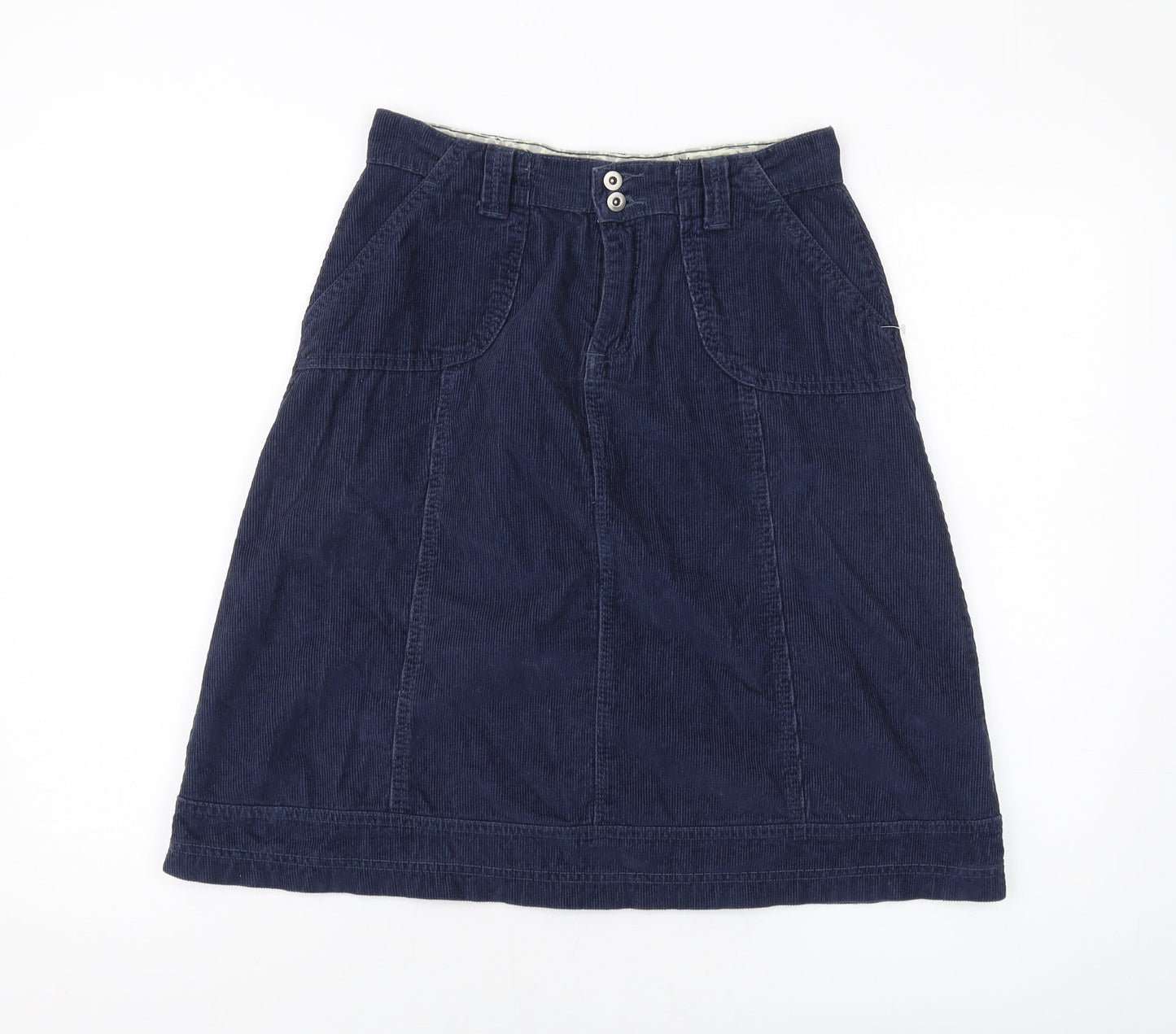 Womens UK Size 10 Mistral A-Line Corduroy Skirt