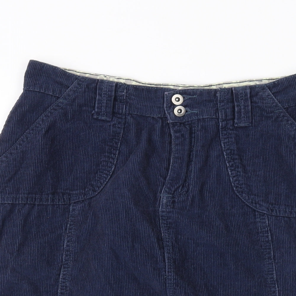 Womens UK Size 10 Mistral A-Line Corduroy Skirt