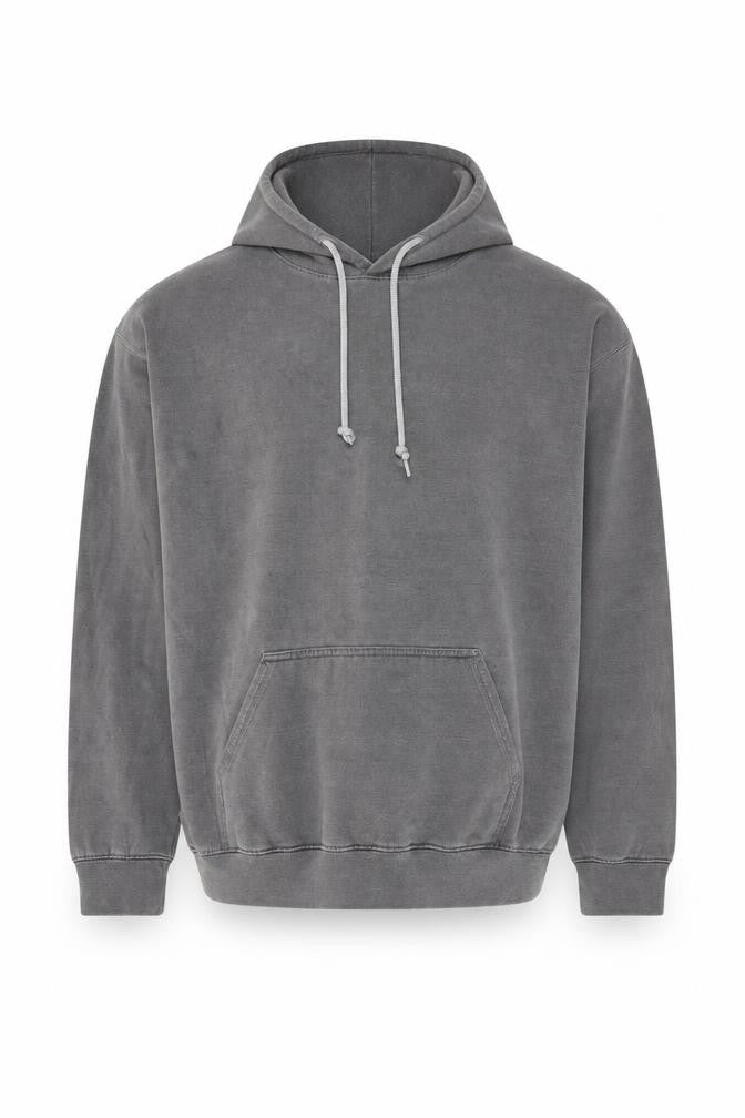 Mens UK Size S Boohoo Grey Pullover Hoodie